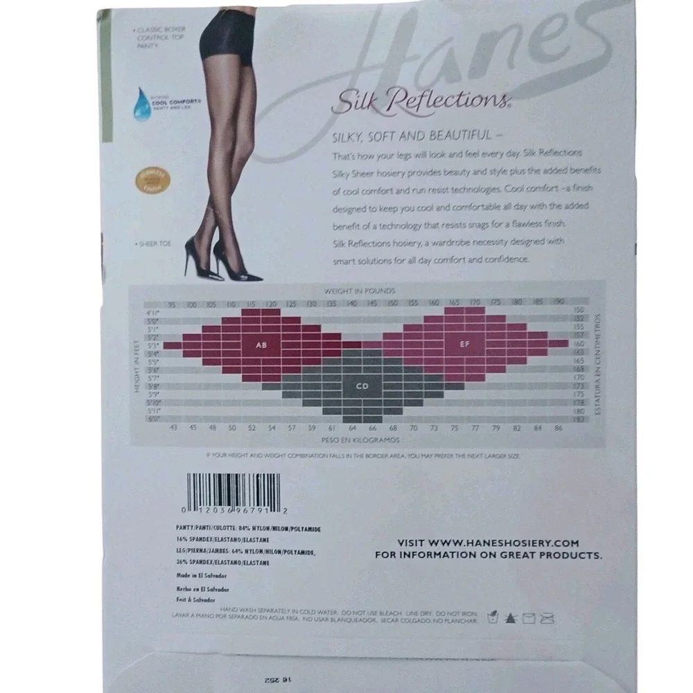 Hanes nude leg flash